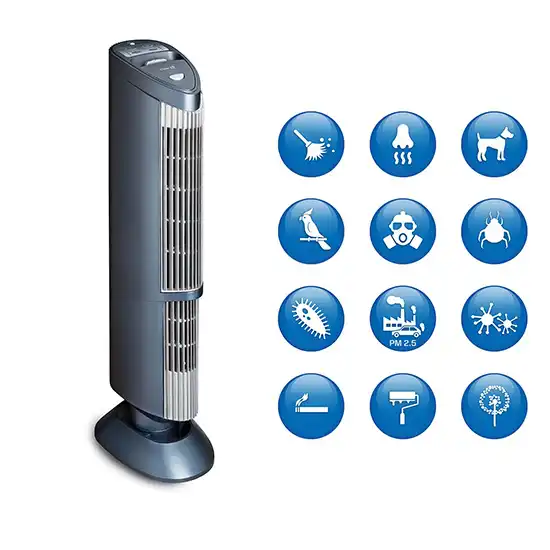 Luchtreinigers, huishoudelijke luchtreinigers, luchtreiniging, luchtreiniger voor thuis, elektronische luchtreinigers, luchtreiniger voor allergieën, HEPA-luchtreinigers, luchtreiniger met filter, luchtreiniger met afstandsbediening, draagbare luchtreinigers, luchtreiniger met automatische uitschakeling, luchtreiniger met LED-verlichting, luchtreiniger met geavanceerde technologie, luchtreiniger met ionisator, luchtreiniger met UV-C-licht, luchtreiniger met ozon
