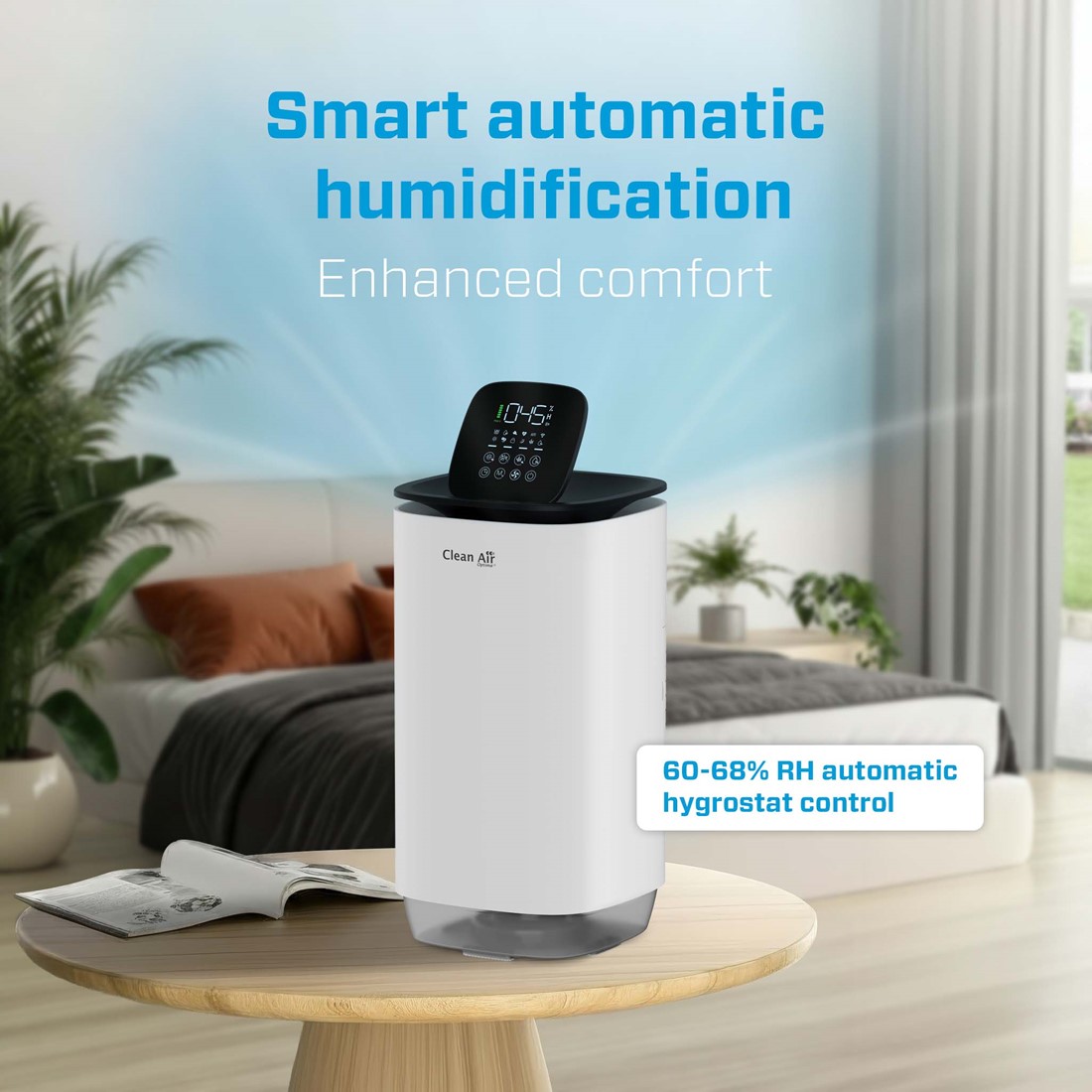 Clean Air Optima® CA-702 Smart - 2in1 Luchtontvochtiger en