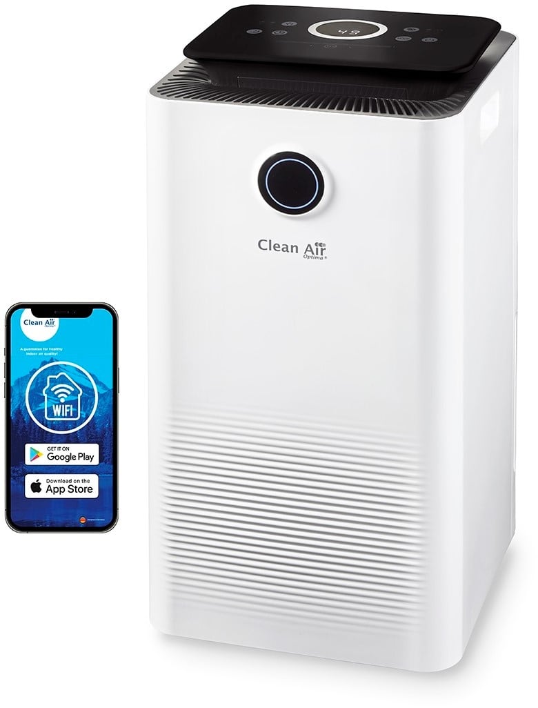 tack doe niet Merg Clean Air Optima® CA-704 Smart - 2in1 Luchtontvochtiger en Luchtreiniger -  10 liter/dag - 5 voudige filtertechnologie - Ultrastille werking